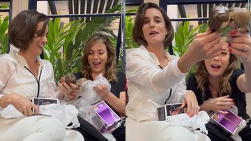 Clara e Helena de 'Vai na Fé', atrizes alfinetam censura de beijos na novela - Reprodução/Instagram