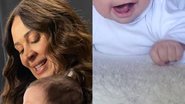 Claudia Raia aparece com filho de quatro meses gigante no trabalho - Reprodução/Instagram