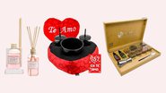 Velas decorativas, aromatizador, kit romântico e muitos outros itens para celebrar a data com muito estilo - Reprodução/Amazon