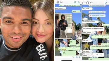 Esposa de Casemiro se pronuncia após mensagens vazadas: "É sério?" - Reprodução/ Instagram