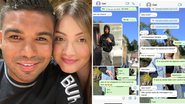 Esposa de Casemiro se pronuncia após mensagens vazadas: "É sério?" - Reprodução/ Instagram