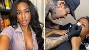 A cantora Iza faz tatuagem ousada na boca e web reage nas redes sociais: "Breguice" - Reprodução/Instagram