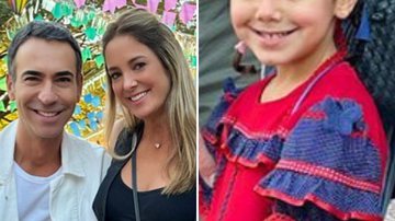 A pequena Manuella, filha de Ticiane Pinheiro e Cesar Tralli, surge em festa junina e impressiona nas redes sociais: "Como?" - Reprodução/Instagram