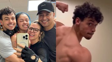 Maior que o pai? Filho de Carla Perez e Xanddy choca com músculos enormes - Reprodução/Instagram
