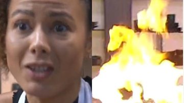 Desespero! Bombeiro é acionado após incêndio em cozinha do 'Masterchef Brasil': "Vai explodir" - Reprodução/Band