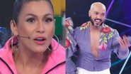 Lívia Andrade menciona partes íntimas de Belo no 'Dança dos Famosos' - Reprodução/TV Globo