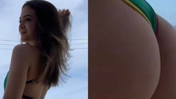 Que corpo é esse? Mel Maia dá zoom em bumbum engolindo fio-dental - Reprodução/ Instagram