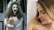 A atriz Anna Livya Padilha, Menina Fantasma do SBT, anuncia nascimento do filho e revela detalhes do parto intenso: "28 horas de parto" - Reprodução/Instagram/SBT