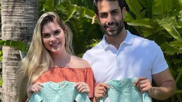 Bonitos? Grávida, Bárbara Evans revela nomes escolhidos para os gêmeos - Reprodução/ Instagram