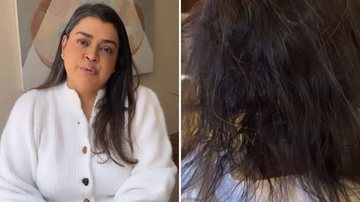 Preta Gil tira o aplique e mostra cabelo após a quimioterapia: "Caiu muito" - Reprodução/Instagram