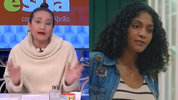 Sonia Abrão falou sobre a escalação de Barbara Reis como Aline em Todas as Flores - Reprodução/RedeTV!/Globo