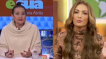Sonia Abrão criticou Patrícia Poeta e pediu o fim do Encontro - Reprodução/RedeTV!/Globo
