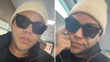 O cantor Tierry se pronuncia em suas redes sociais após capotar carro: "Joelho no chão e agradecer" - Reprodução/Instagram