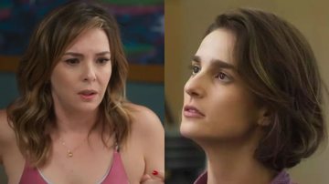 Vai na Fé: Helena dispara contra Theo e Clara reage - Reprodução/TV Globo