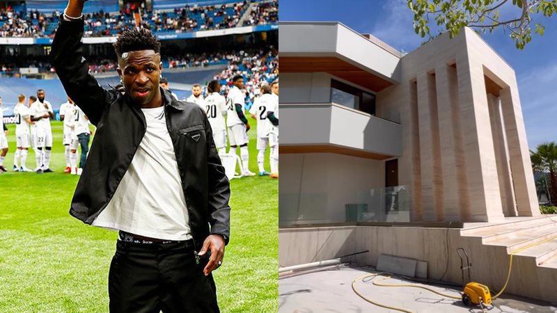 Vini Jr. desembolsa R$ 20 milhões em mansão luxuosa: veja como é por dentro - Reprodução/Instagram