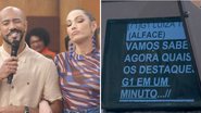 Contratado da Globo, Alface é testado ao vivo por Patrícia Poeta: "Agora" - Reprodução/ Instagram