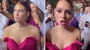 Ana Clara fica indignada ao tentar pegar buquê de Camilla de Lucas: "Esculhambou" - Reprodução/Instagram