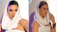 A modelo Andressa Suita vira alvo de críticas nas redes sociais após ousar com um look 'toalha' para ir em um evento de luxo: "Não dá pra elogiar" - Reprodução/Instagram