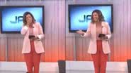 Ao vivo, animal invade estúdio da Globo e apresentadora fica desconcertada: "Gente, perdão" - Reprodução/NSC TV