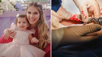 A modelo Bárbara Evans pontua tensão no parto após um ano do nascimento da filha, Ayla: "Até me despedi" - Reprodução/Instagram/Magda Pinheiro