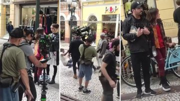 A atriz Larissa Manoela fica em meio a briga intensa durante gravações de filme 'Traição Entre Amigas', na qual é protagonista; veja vídeo