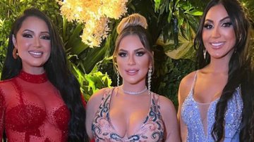 Deolane Bezerra e as irmãs roubam a cena em casamento com looks ousados: "Poderosas" - Reprodução/ Instagram