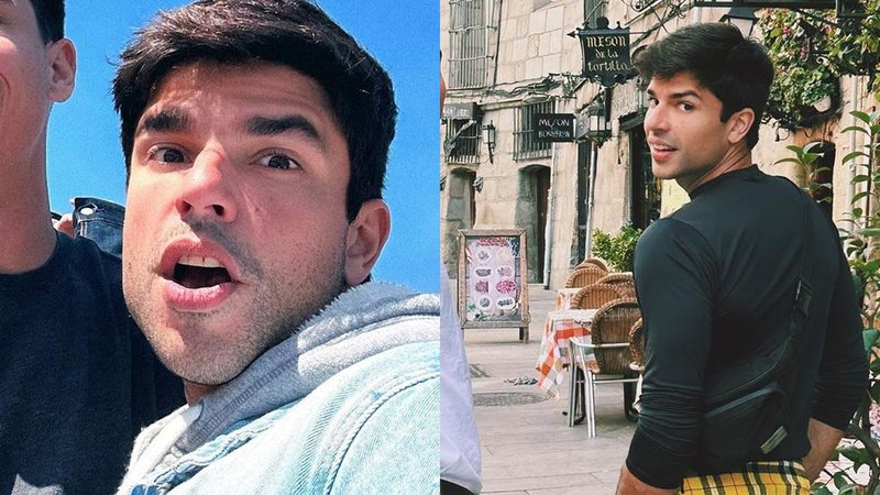 Discreto, Diego Montez posa em cliques raros com namorado na Europa - Reprodução/Instagram