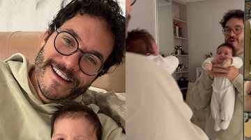 Eliezer compartilhou momentos de carinho com a filha Lua - Reprodução/Instagram