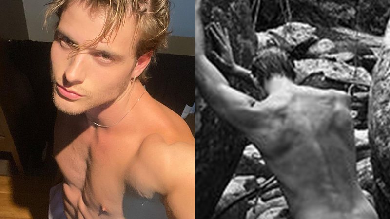 Daniel Lenhardt deixou os fãs babando ao posar nu - Reprodução/Instagram