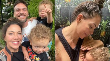 A atriz Fabiula Nascimento surpreende ao amamentar gêmeos de uma só vez: "Amor mais puro" - Reprodução/Instagram