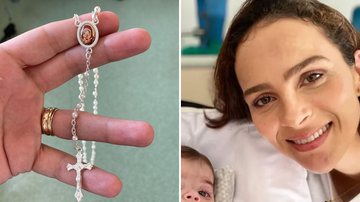A pequena Maria Guilhermina, filha de Letícia e Juliano Cazarré, encara cirurgia e mãe se agarra à fé: "Vazio" - Reprodução/Instagram