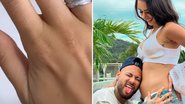 Grávida do jogador de futebol Neymar Jr., a modelo Bruna Biancardi exibe aliança de compromisso luxuosa; veja imagem - Reprodução/Instagram
