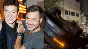 O jornalista e empresário Danilo Faro, irmão de Rodrigo Faro, sofre acidente e capota carro em São Paulo: "Na hora" - Reprodução/Instagram/RedeTV