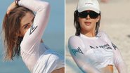 De fio-dental, Jade Picon levanta blusa na praia e mostra bumbum durinho: "Inveja" - Reprodução/Instagram