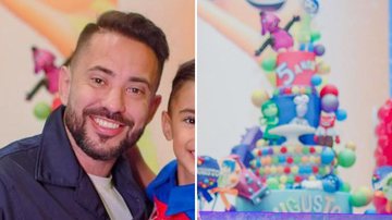 O jogador do Flamengo Everton Ribeiro fecha parque para aniversário exclusivo do filho: "Merece" - Reprodução/Instagram