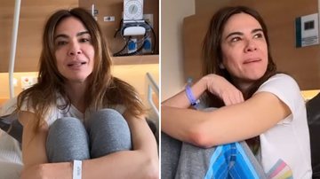 A apresentadora Luciana Gimenez surge em cama de hospital e fala sobre nova internação: "É assim" - Reprodução/Instagram