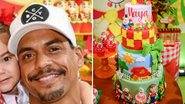 O ator Marcello Melo Jr. celebra 3 anos da filha, Maya, com festa luxuosa e mostrou os detalhes em sua rede social: "Realizado" - Reprodução/Instagram