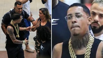 O cantor MC Poze provoca caos e seguranças têm que intervir em aeroporto do Rio de Janeiro; confira - Reprodução/AgNews