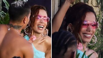 A cantora Anitta incendeia com transparência e shortinho micro em gravação de videoclipe provocante no Rio de Janeiro; veja - Reprodução/AgNews