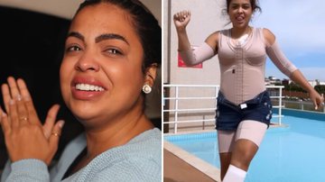 Outra? Ex-BBB Paula Freitas surge toda enfaixada após cirurgia invasiva: "Já sofri demais" - Reprodução/Instagram