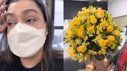 Preta Gil foi recebida com flores ao voltar ao trabalho - Reprodução/Instagram