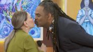 No 'Encontro', Susana Vieira quebra protocolo e dá beijão em Manoel Soares: "Amor" - Reprodução/TV Globo