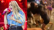 Briga violenta interrompe show de Taty Girl e cantora narra - Reprodução/Instagram/Mateus Souzza e Reprodução/Twitter