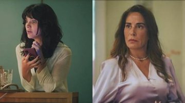 Terra e Paixão: Petra exagera no remédio e deixa Irene desesperada - Reprodução/TV Globo
