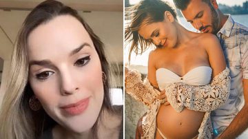 Mãe de duas meninas, a cantora Thaeme Mariôto tem sonho com gravidez e fica pensativa em sua rede social: "Zero possibilidade!" - Reprodução/Instagram