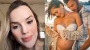 Mãe de duas meninas, a cantora Thaeme Mariôto tem sonho com gravidez e fica pensativa em sua rede social: "Zero possibilidade!" - Reprodução/Instagram