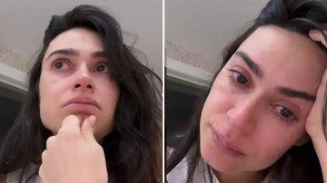 Mãe de dois bebês, a atriz Thaila Ayala chora no banheiro e expõe desafios da maternidade em sua rede social: "Culpa, muita culpa" - Reprodução/Instagram