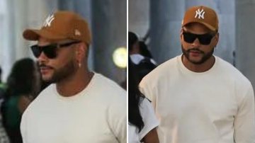 O cantor Tony Salles é flagrado abatido em aeroporto do Rio de Janeiro após morte de meio-irmão; veja - Reprodução/AgNews
