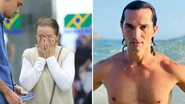 Maria das Dores Machado, mãe de ator Jeff Machado, surge devastada em aeroporto do Rio de Janeiro após descobrir morte do filho; veja - Reprodução/AgNews/Instagram