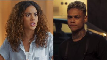 Vai na Fé: Jenifer enfrenta chefe do tráfico e tira Hugo do 'movimento' - Reprodução/TV Globo